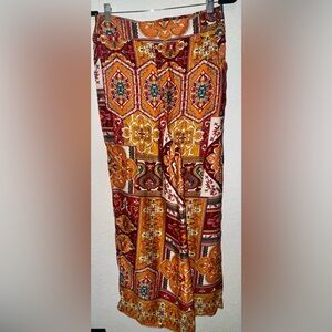 New with Tags Haute Hippie wide leg print pant